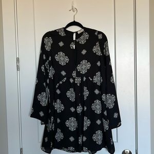 WanderLux Boho Dress with Pockets